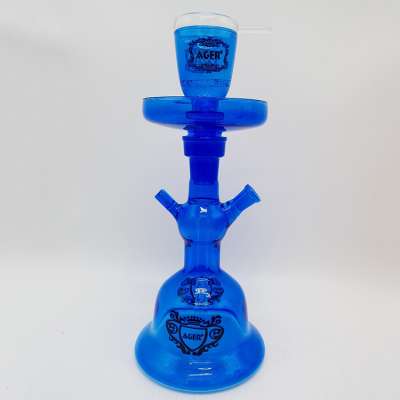 Hot new products colored glass hookah